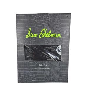 SAM EDELMAN BLACK TIGHTS SIZE SMALL NWT